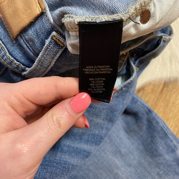 Frye distressed jeans medium blue wash - Picture 8 of 11